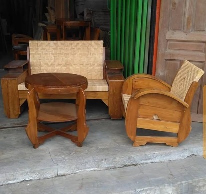 Set Kursi Kayu Jati Klasik